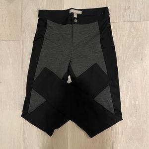 Banana Republic 0S Black Contrast Legging Pants